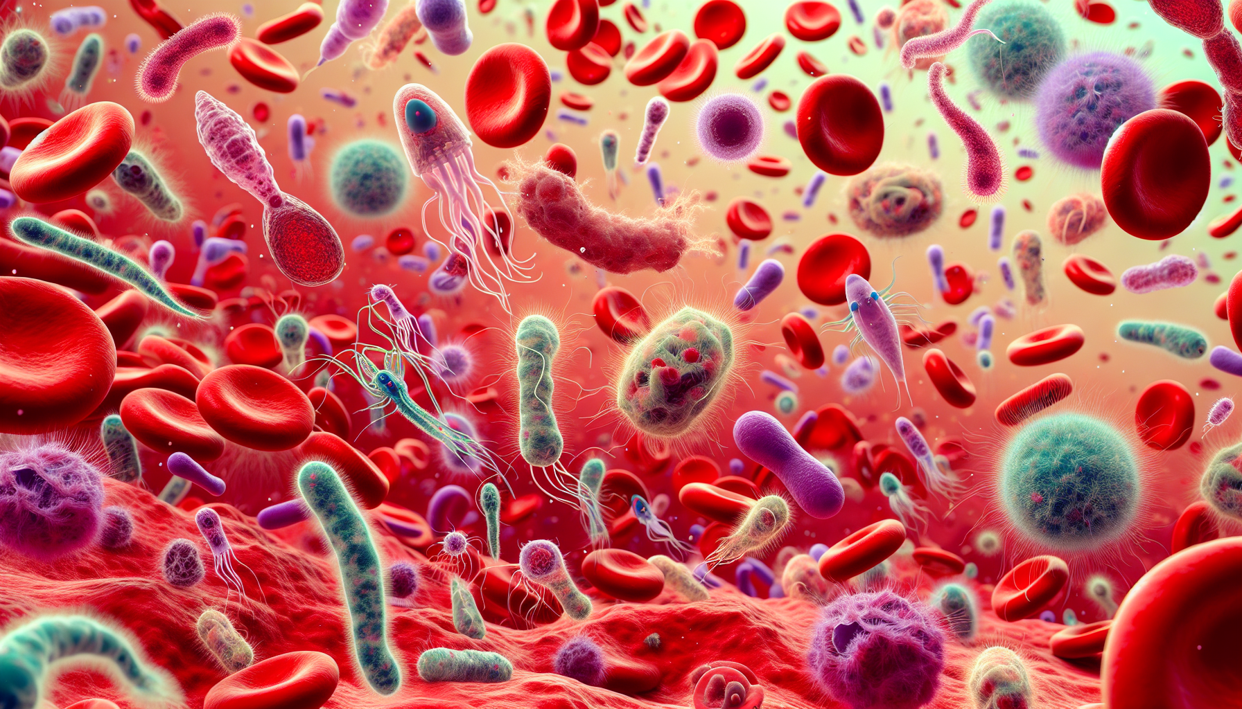 Protozoa in live blood analysis